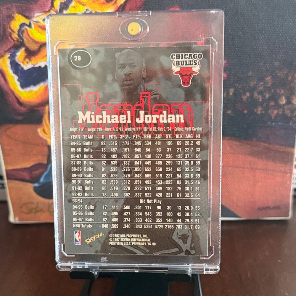 Michael Jordan Skybox Premium 1997 #29 - Picture 4 of 5